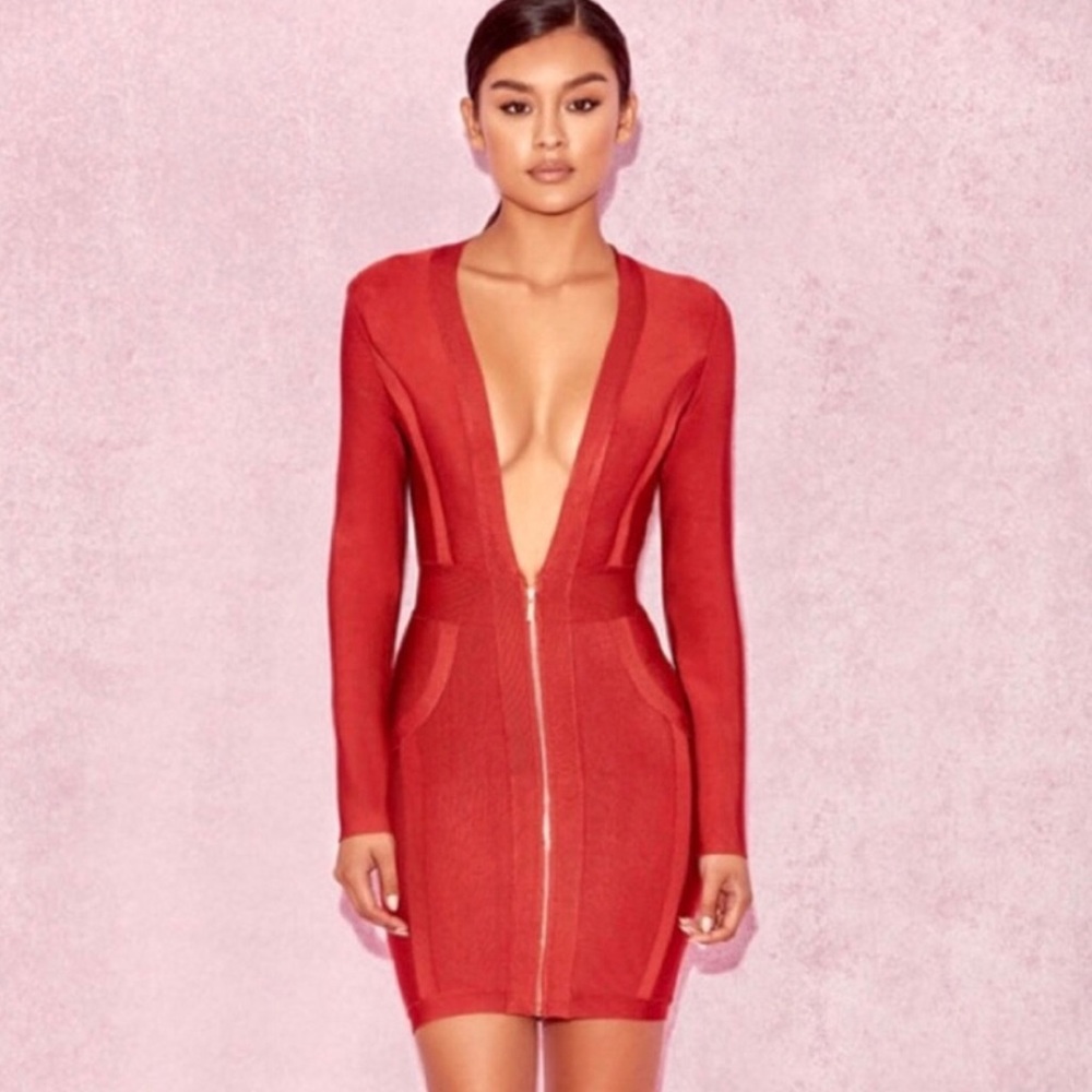 Red House of CB Bandage Dress!